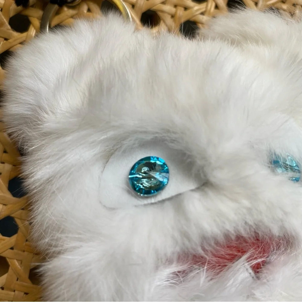 Karl Lagerfeld Choupette Collection Keychain White Plush